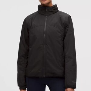 NWT Lululemon Insulated Back-Vent Running Jacket Black XS